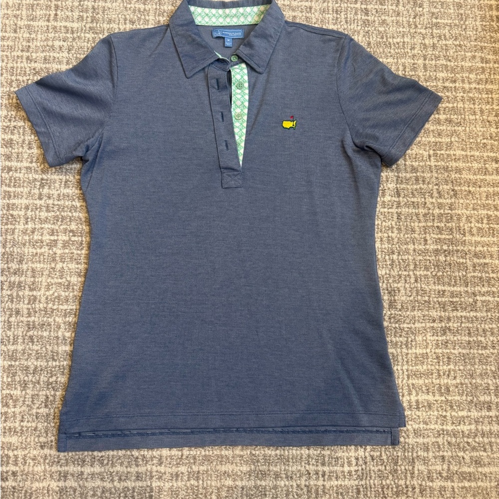 Women’s Masters Official Merchandise - Blue Chambray Polo